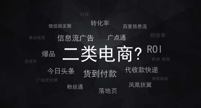 什么是二类电商？