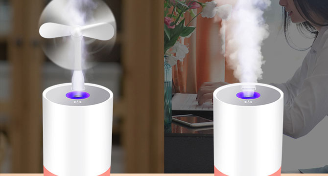 创意雪花加湿器 usb迷你车载加湿器 二类电商广告主来询