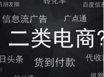 什么是二类电商？和一类电商（天猫京东…）有什么区别？