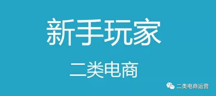 二类电商小白入门行业实战操盘攻略！【2019最新版】